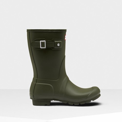 Hunter Original Short Rain Boots For Womens - NZ G4812